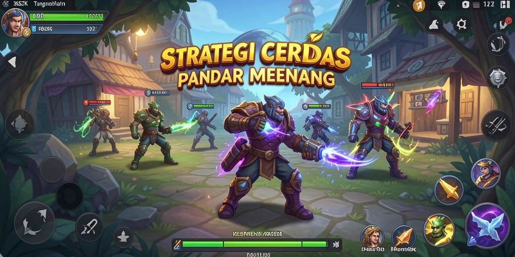 Screenshot utama 365ZK menampilkan pertempuran strategi mendebarkan.