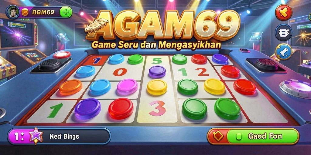 Tampilan gameplay AGAM69 yang mendebarkan dan interaktif.