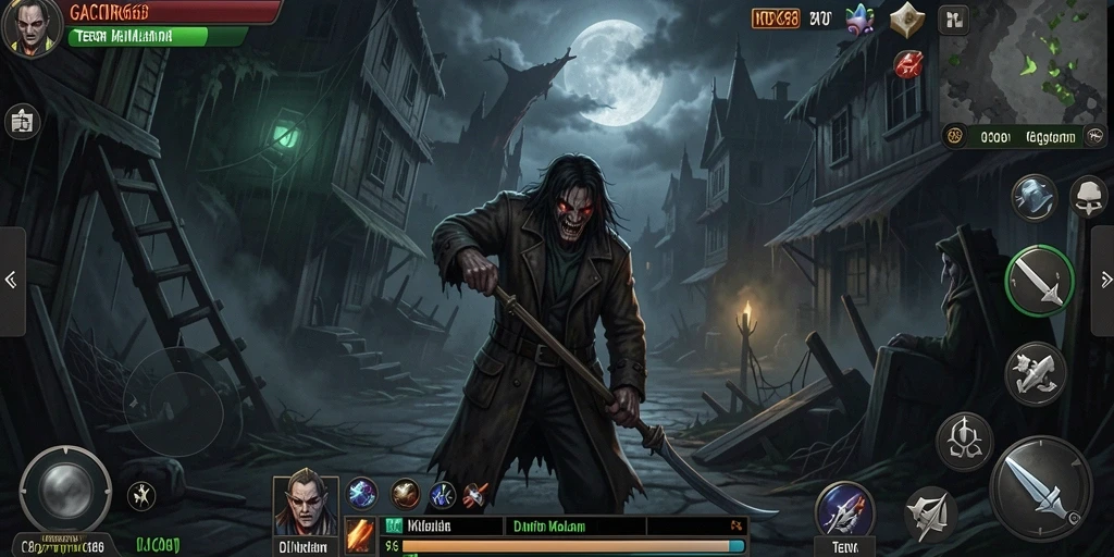 Gameplay GACOR668 yang mencekam dengan suasana menyeramkan.