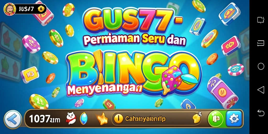 Tampilan gameplay Bingo GUS77 yang menarik dan interaktif.