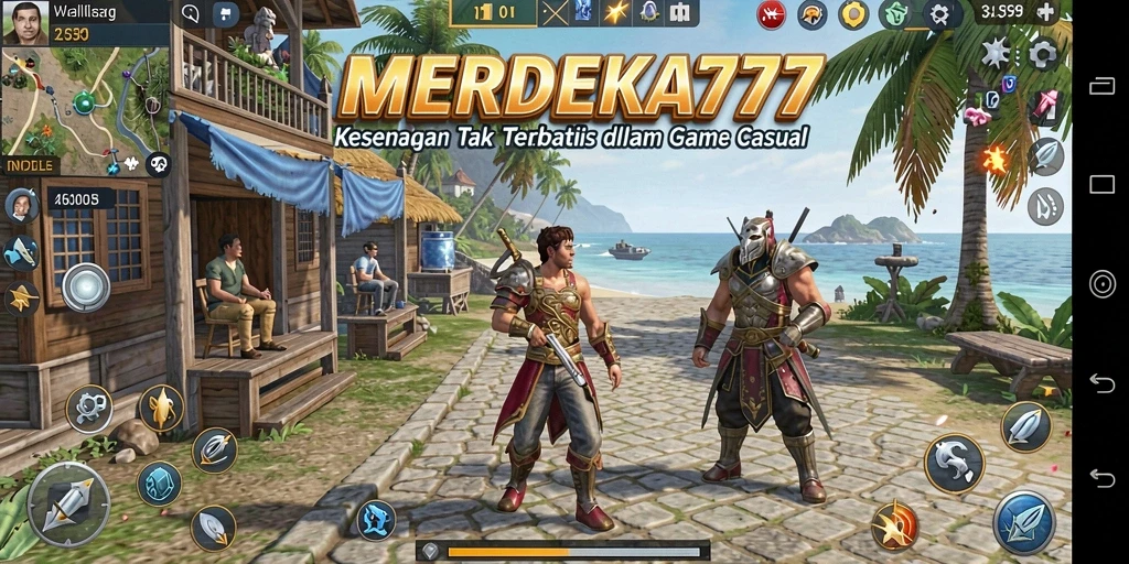 Tangkapan layar gameplay <strong>MERDEKA777</strong> yang menampilkan suasana permainan yang seru dan interaktif.