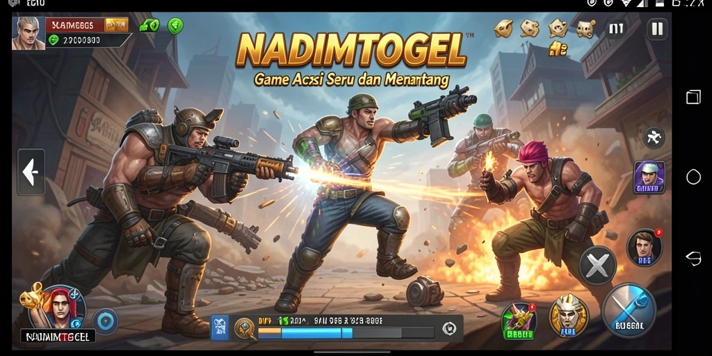Tampilan menarik dari gameplay NADIMTOGEL yang penuh aksi.