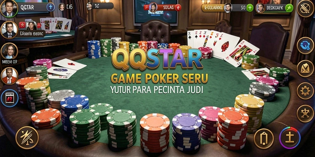 Tampilan menarik dari gameplay QQSTAR yang mendebarkan.
