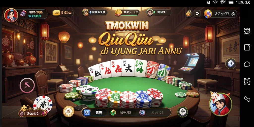 Tampilan gameplay QiuQiu yang menarik dan seru.