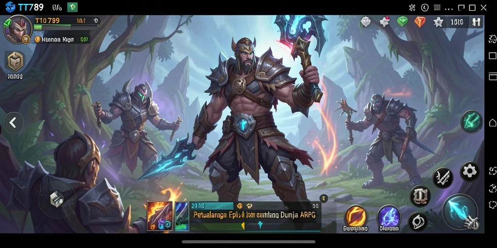 Gameplay ARPG yang mendebarkan dan penuh aksi dalam TT789.